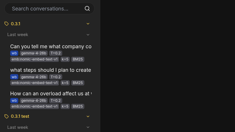 Lancy Chat History